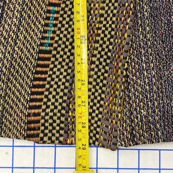 deborah cross Suit Jacket w/ Button Closure Multicolor Waist 34” Bust 36" - Picture 8 of 8